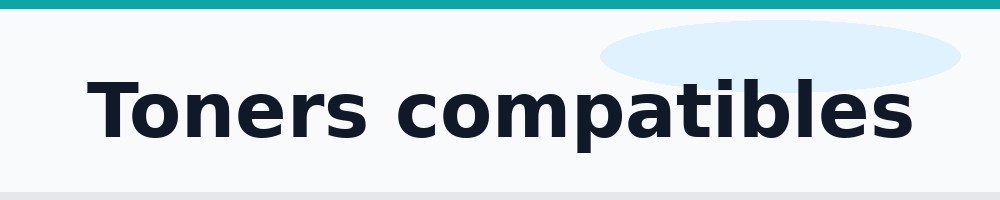 Toners compatibles